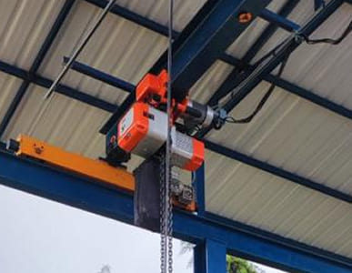 motor elevado rojo hansecol yzar