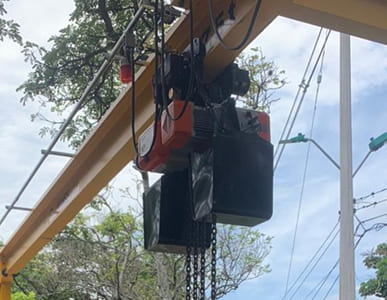 Motor elevador hansecol yzar